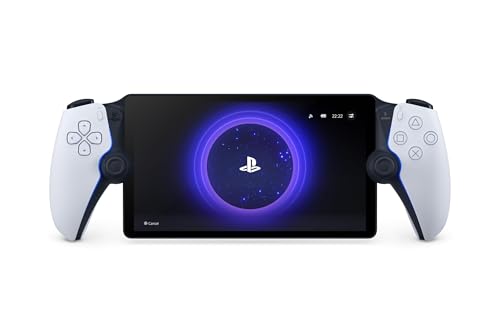 White Color Handheld Remote Player Console for PS5 – 8" 1080p Display