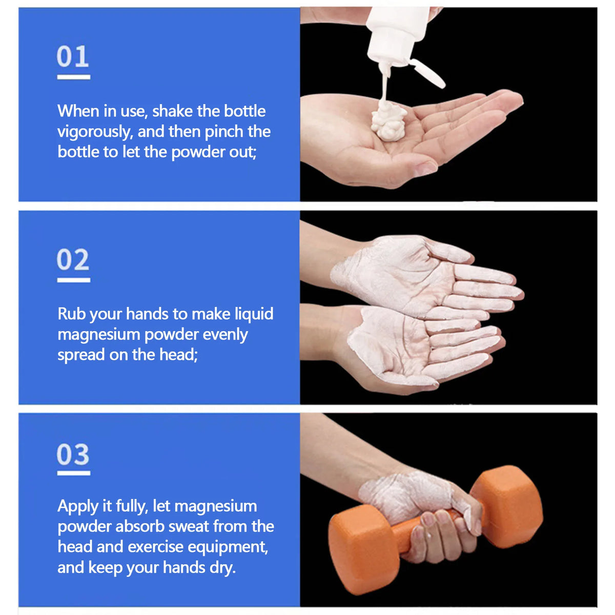 Liquid Chalk Grip Lotion For Sports And Climbing